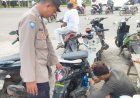 Polsek Plered Polresta Cirebon Tertibkan Knalpot Brong, Ciptakan Situasi Aman dan Kondusif