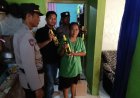 Berantas peredaran minuman beralkohol, Polsek Lemahabang laksanakan Razia Miras.