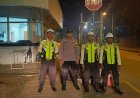 Patroli Objek Vital, Polsek Astanajapura Antisipasi C3 dan Gangguan Kamtibmas