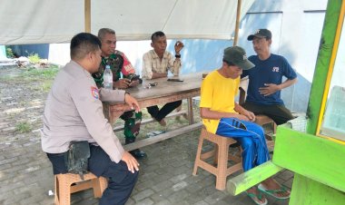 Polsek Weru Polresta Cirebon Perkuat Sinergitas TNI-Polri, Bhabinkamtibmas dan Bhabinsa Sambangi Warga