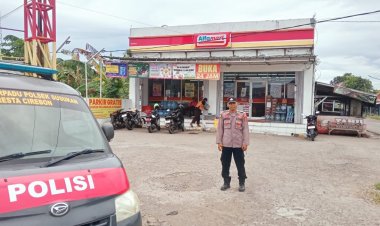 Polsek Susukan Polresta Cirebon Laksanakan Patroli Obvit Perbankan, Antisipasi Kejahatan dan Gangguan Kamtibmas