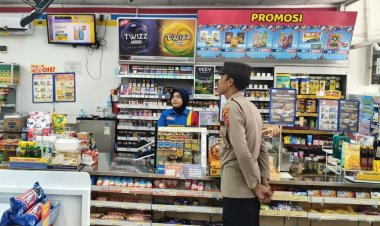 Cegah Kejahatan dimalam hari intensifkan patroli antisipasi C3, geng motor serta kejahatan lainnya