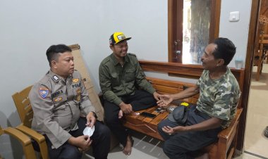 Polsek Gegesik Polresta Cirebon Giat Sambang Dialogis Bersama Tokoh Masyarakat, Cipta Kondusifitas Wilayah