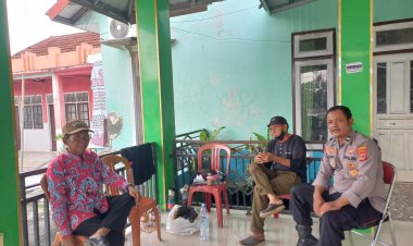 Polsek Karangsembung Polresta Cirebon Laksanakan Patroli Sambang Siang di Desa Jatipiring